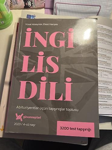Testlər: Məhsul: “İngilis Dili – Abituriyentlər üçün tapşırıqlar toplusu” — 1