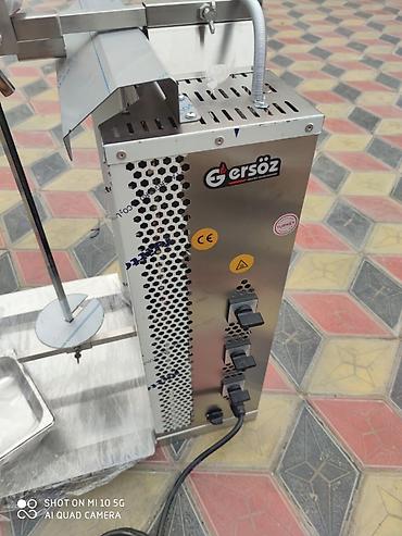 Dönər aparatları: Doner aparati dönər aparatı Ersoz markasi 3 spirallı model Şəkildə — 4