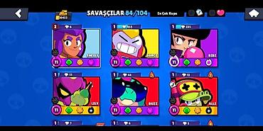 bijuterya: Brawl Stars oyun hesabı - Kupa yolu: 30 432 - Səviyyə nişanı: 17 - — 4