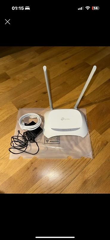 TP-Link Wi‑Fi Router - İki xarici anten: stabil siqnal və daha geniş