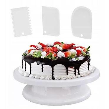 stolnjaci uskrs: Rotacioni stalak za torte 28cm precizna dekoracija Savršena torta — 1