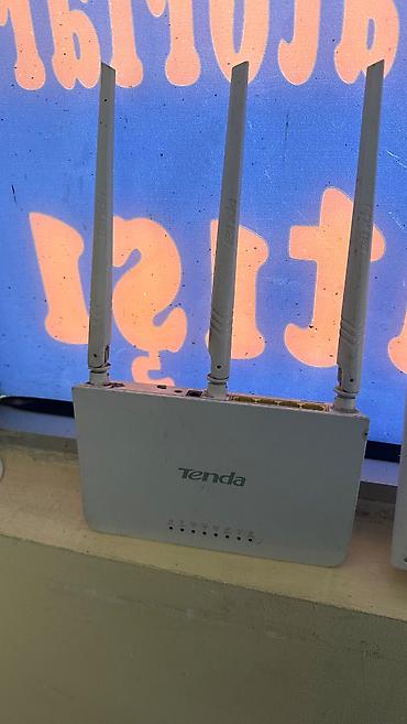 nintendo switch 1: Tenda Wi‑Fi router - Brend/model: Tenda (3 antennali simsiz — 1