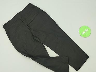 czarne cargo pull and bear: Spodnie 3/4 damskie, rozmiar S — 3