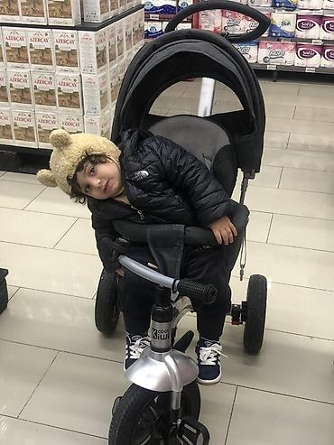 Uşaq velosipedləri: Uşaq üçtəkərli velosipedi – “Cool Kiwi” model - 3 təkərli sabit — 1
