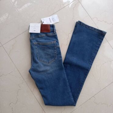Farmerke: NOVE Zara skinny farmerke-zvoncare visokog struka, sa svim — 16