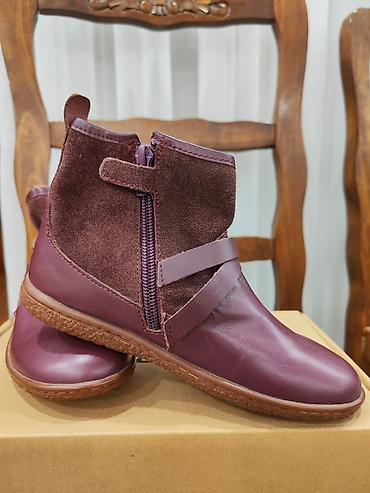 Детская обувь: Детские ботинки Kickers kids Victor из комбинации гладкой кожи и — 2