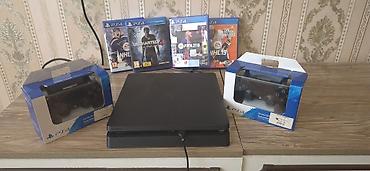 cc slim: Sony PlayStation 4 Slim 500GB super vəziyyetdədi proşivkalı deyil — 1