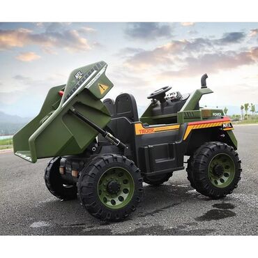 Uşaq üçün elektrik maşınları: Uşaqlar üçün elektrik traktor. 2- 8 yaş uşaqlar üçün istifadəlidir — 14