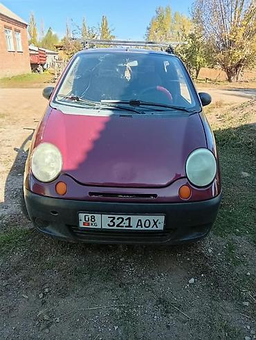 Daewoo: Daewoo Matiz: 2007 г., 0.8 л, Кол менен иштөөчү, Хетчбек — 7