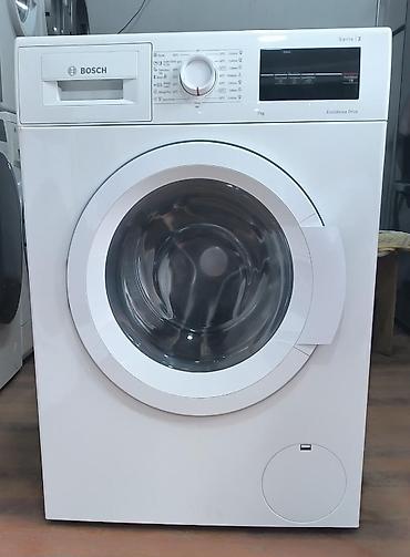 Стиральная машина Bosch, 7 кг, Б/у, Автомат, Без сушки, Нет кредита, Бесплатная доставка, Платная доставка, Самовывоз at lalafo.az Стиральная машина Bosch, 7 кг, Б/у, Автомат, Без сушки, Нет кредита, Бесплатная доставка, Платная доставка, Самовывоз