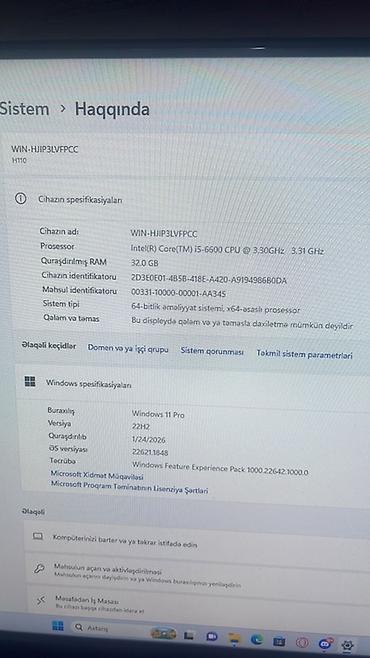 ssd disk: Gaming masaüstü kompüter – tam hazır sistem Əsas xüsusiyyətlər: - — 2