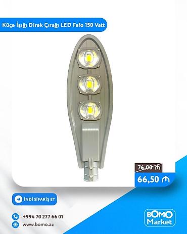 divar cırağı: 🔥 Küçə İşığı Dirək Çırağı LED Fafo 150 Vatt IP65 ✅ Marka: Fafo ✅ — 1