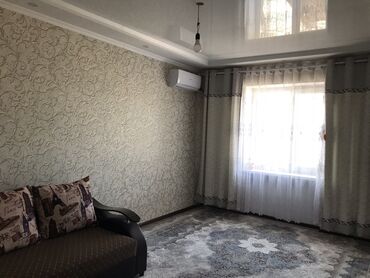 квартира сдаются бишкек: 2 комнаты, 49 м², 105 серия, 4 этаж, Евроремонт