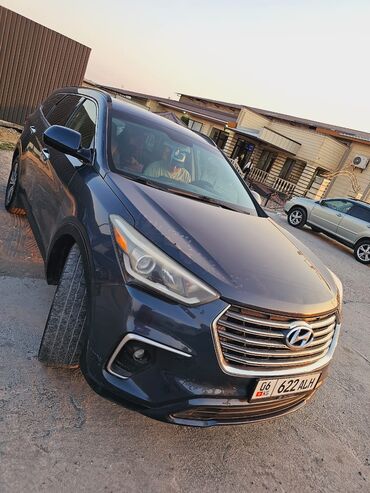 продаю авто мерс: Hyundai Santa Fe: 2017 г., 3.5 л, Автомат, Бензин, Минивэн