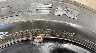 шины и диски 245706: Колесо в сборе: шина + стальной диск. - Шина: Bridgestone Dueler H/T — 3