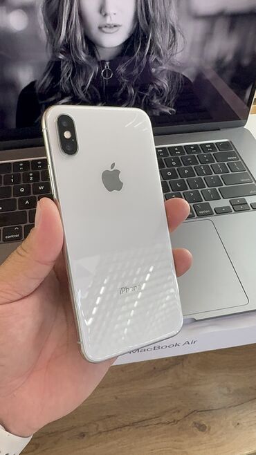 айфон: IPhone X, Б/у, 64 ГБ, 100 %