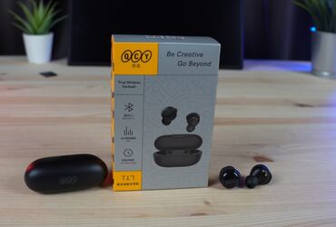 Qulaqcıqlar: Yeni Simsiz (Bluetooth) Qulaqcıqlar, QCY, rəng - Qara — 4