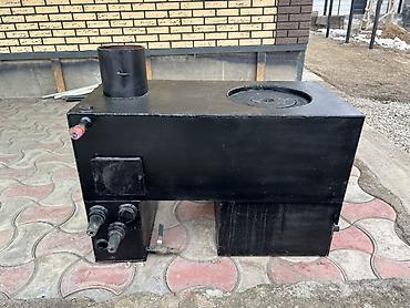 Буржуйки: Продаю отопительную печку Все работает Без ржавчин Имеет аварийный — 5