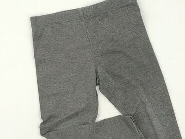 legginsy spodnie z wysokim stanem: Legginsy dziecięce, F&F, 2-3 lat, 98, stan - Zadowalający