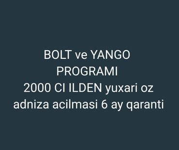 bolt surucusu: Taksi sürücüsü tələb olunur, Aylıq ödəniş