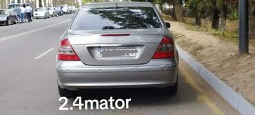 бампера гольф 2: Mercedes-Benz E-Class: 2.4 l | 2004 il Sedan
