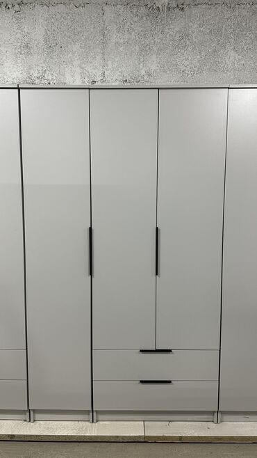 Шкафы для одежды: Шкаф для одежды, Новый, Прямой, ЛДСП — 3