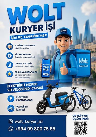 bakı qebele avtobus: Sürücü-kuryer tələb olunur, Nəqliyyat təmin edilir, Gündəlik ödəniş, Təcrübəsiz — 1