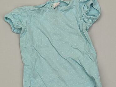 koszula lniana oversize: T-shirt, H&M, 12-18 months, condition - Good