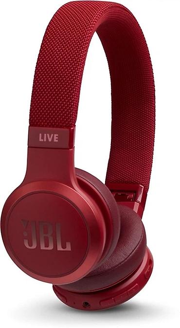 qulaqlıqlar: JBL Live – qırmızı rəngdə over‑ear simsiz qulaqcıq - JBL Signature — 2