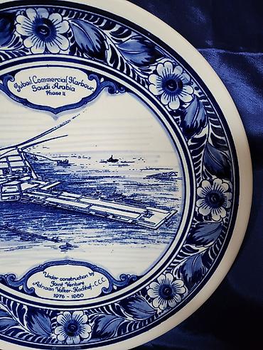 tupperware flasice: Tanjir nov za na zid delft holandski iz 1976 do 1980god. Tanjir za — 2