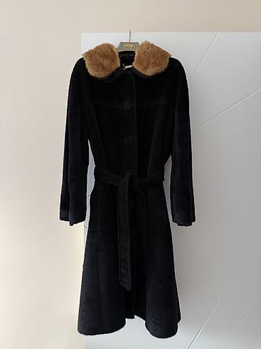 Шубы: Шуба, Альпака, Длинная модель, Италия, S, M — 6