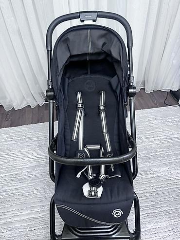 cybex beezy: Коляска, Cybex, цвет - Черный, Б/у, Самовывоз, Бесплатная доставка, Платная доставка — 3