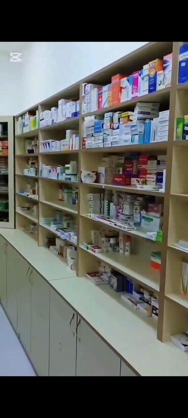 Salon, tibbi mebel dəsti: Aptek üçün tam təchizatlı mebel və avadanlıq komplekti - Ön vitrin və — 10