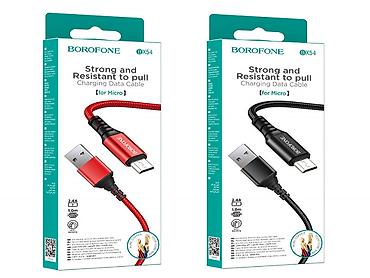 Kateqoriya: USB şunurlar Brend: Borofone Model: BX54 A/Micro
