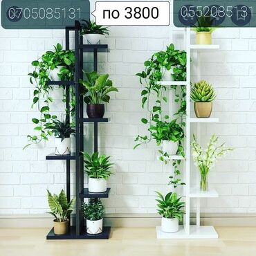 Полки для цветов: Лофт стиле, полка, стеллаж, подставки для цветов для книги, стол — 21