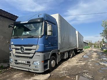 atego 1224: Тягач, Mercedes-Benz, 2010 г., Тентованный — 2