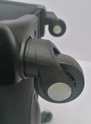 Putni koferi i torbe: Reddy Wenge kofer na točkiće – tekstilni, crne boje - Dimenzije — 2