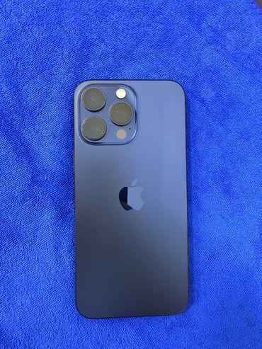 15 pro max qiymet: IPhone 15 Pro Max, 256 GB, Blue Titanium, Sənədlərlə, Face ID, Zəmanət