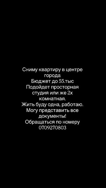 обмен квартиры на дом: Сниму квартиру в центре города или недалеко от центра. Чистоплотная — 1