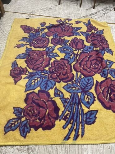 вязаный плед: Rəng - Sarı Pled