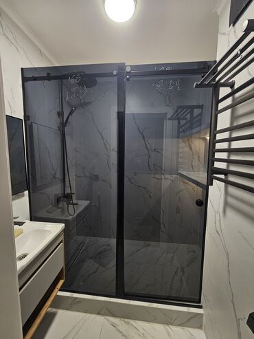 Душевые перегородки и ограждения: Современная душевая перегородка под заказ 🛁 💎 Закалённое безопасное — 3