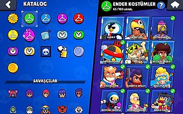 Digər: Brawl Stars oyun hesabı - Kupa: 32 004 (Kupa Yolu nişanı: I) - — 5