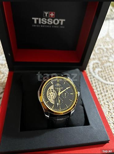 İşlənmiş, Qol saatı, Tissot, rəng - Qara
