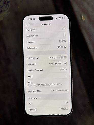 korq pa 800: IPhone 16 Pro, 256 GB, Blue Titanium, Face ID — 3
