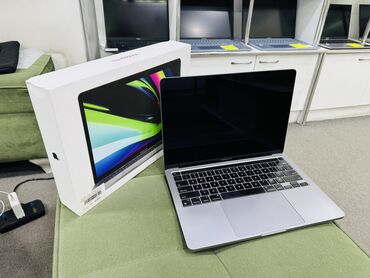 Ноутбуки: Ультрабук, Apple, 8 ГБ ОЗУ, Apple M1, 13.3 ", Б/у, Для несложных задач, память SSD