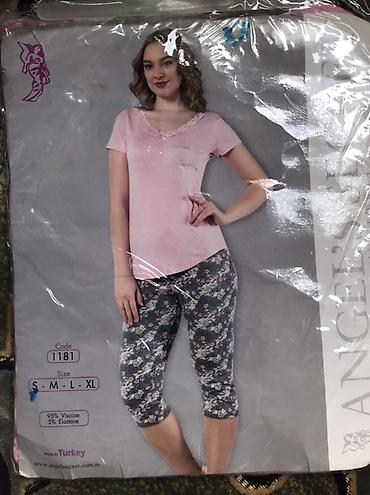 capa: Türkiyə istehsalı qadın ev geyimləri dəsti 1) Atik Lingerie gecə — 4
