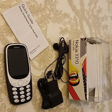 iphone 8 silver: Nokia 3310, < 2 GB Memory Capacity, rəng - Göy, Düyməli — 8