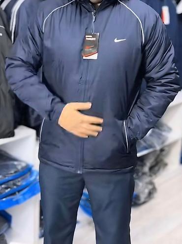 Kişi geyimləri: Nike balonka idman dəsti su keçirməzdir içi sentafon cox keyfiyyetli — 3