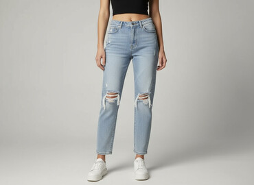 jeansy dla puszystych: Jeans for women, size XS