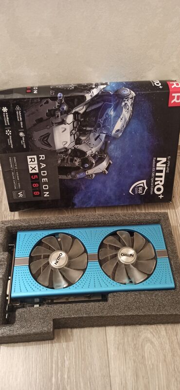 Видеокарты: Видеокарта, Б/у, Sapphire, Radeon RX, 8 ГБ, Для ПК